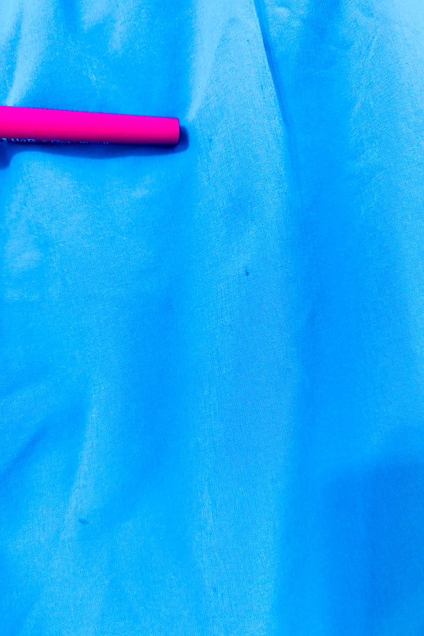 Short Dri-Fit bleu avec short intégré seconde main - Nike- La Penderie du Paradis