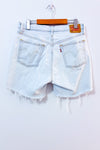 Short en jeans bleu pâle seconde main - Levi's- La Penderie du Paradis