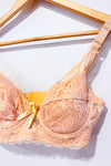 Soutien-gorge beige rembourré en dentelle (32B)-Autres-La Penderie du Paradis 🕊