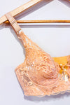 Soutien-gorge beige rembourré en dentelle (32B)-Autres-La Penderie du Paradis 🕊