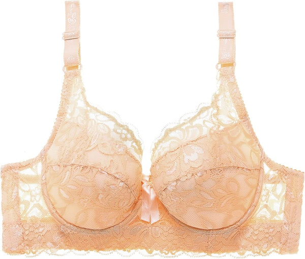 Soutien-gorge beige rembourré en dentelle (32B)-Autres-La Penderie du Paradis 🕊