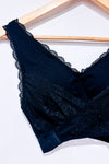 Soutien-gorge rembourré noir en dentelle (l)-Cara Mia-La Penderie du Paradis 🕊