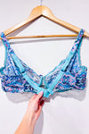 Soutien-gorge turquoise et mauve à motifs (38H)-Freya-La Penderie du Paradis 🕊