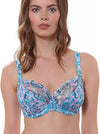 Soutien-gorge turquoise et mauve à motifs (38H)-Freya-La Penderie du Paradis 🕊