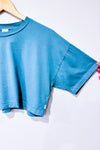 T-shirt coupé turquoise (s)-TNA-La Penderie du Paradis 🕊