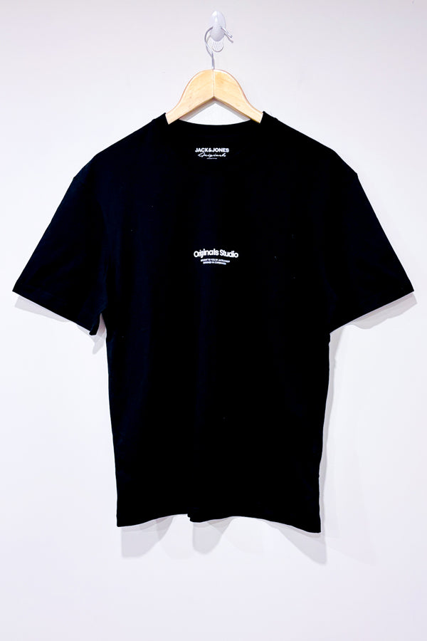 T-shirt noir ''originals studio'' (s) - Homme-Jack&Jones-La Penderie du Paradis 🕊