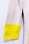 Tunique beige et jaune avec billes (xs)-BCBG Maxazria-La Penderie du Paradis 🕊