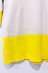 Tunique beige et jaune avec billes (xs)-BCBG Maxazria-La Penderie du Paradis 🕊