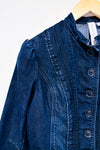Veste bleu foncé en jeans (l)-Tristan-La Penderie du Paradis 🕊