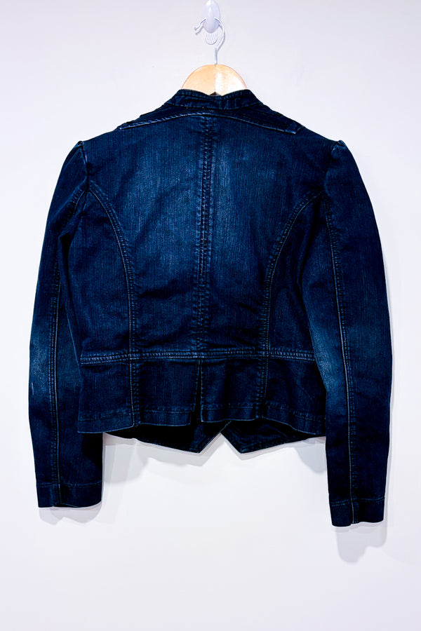 Veste bleu foncé en jeans (l)-Tristan-La Penderie du Paradis 🕊
