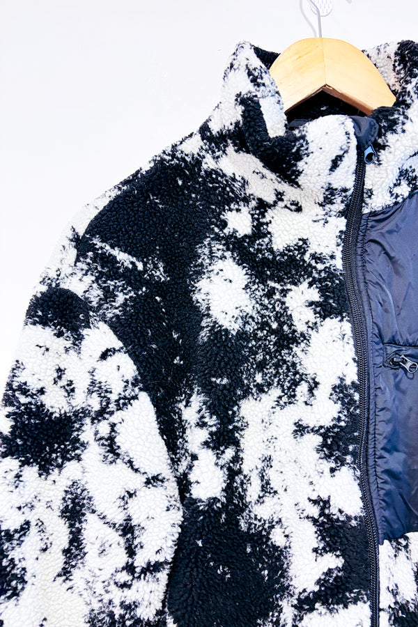 Veste en peluche noire et blanche (l) - Enfant-H&M-La Penderie du Paradis 🕊