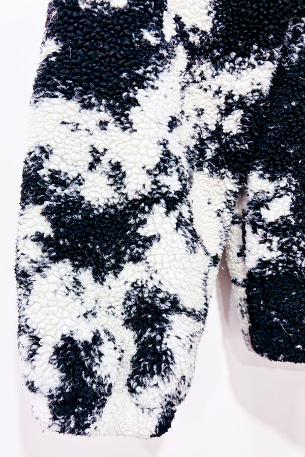 Veste en peluche noire et blanche (l) - Enfant-H&M-La Penderie du Paradis 🕊