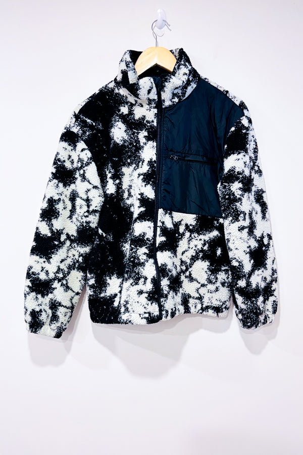 Veste en peluche noire et blanche (l) - Enfant-H&M-La Penderie du Paradis 🕊