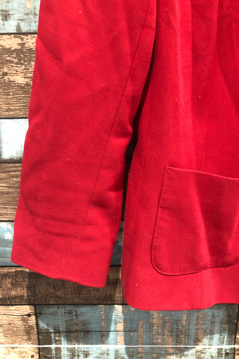Veston rouge avec épaulettes (s) seconde main Le Château   