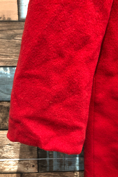 Veston rouge en laine (m) seconde main Pascal Valmy   