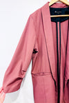 Old pink open blazer (xl)