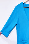 Cardigan turquoise (l)-Simons-La Penderie du Paradis 🕊