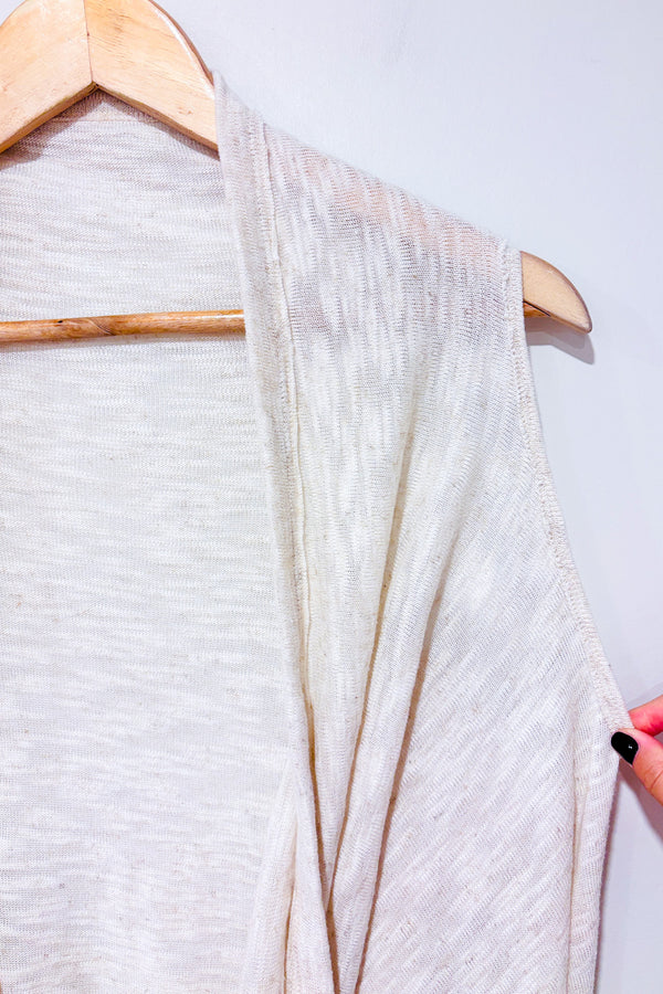 Cardigan ouvert beige (o/s)-Autres-La Penderie du Paradis 🕊