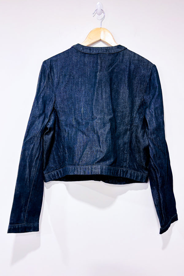 Veste en jeans bleu foncé (l)*-RW&CO.-La Penderie du Paradis 🕊