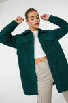 Veste Sherpa émeraude (m)-Ardene-La Penderie du Paradis 🕊