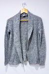 Cardigan ouvert gris en tricot seconde main - Vero Moda- La Penderie du Paradis