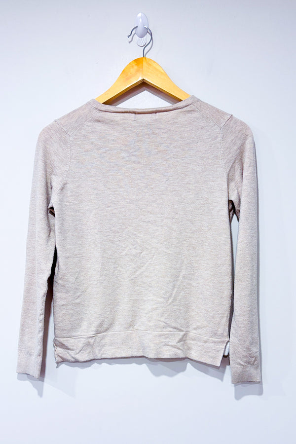 Cardigan beige seconde main - Kirkland- La Penderie du Paradis