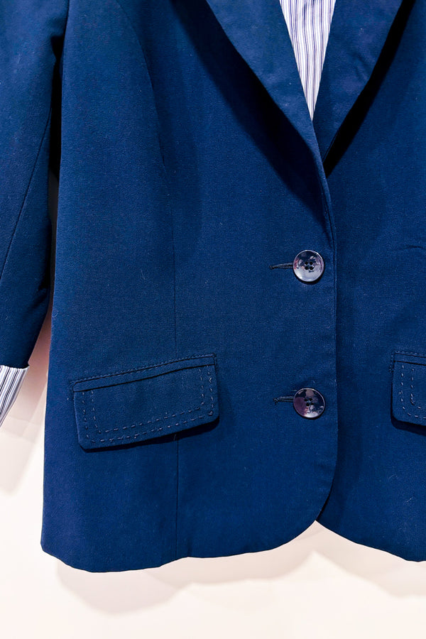 Veston marine seconde main - Reitmans- La Penderie du Paradis