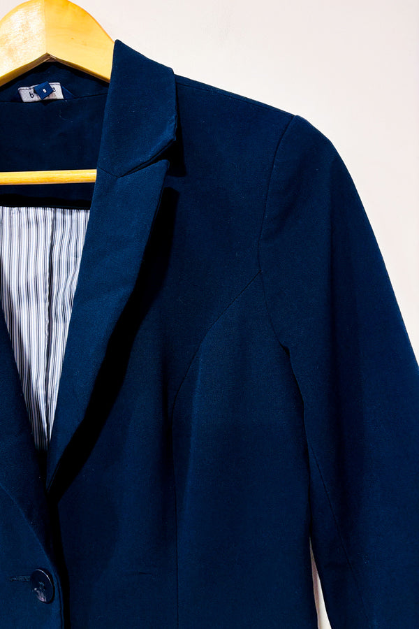 Veston marine seconde main - Reitmans- La Penderie du Paradis