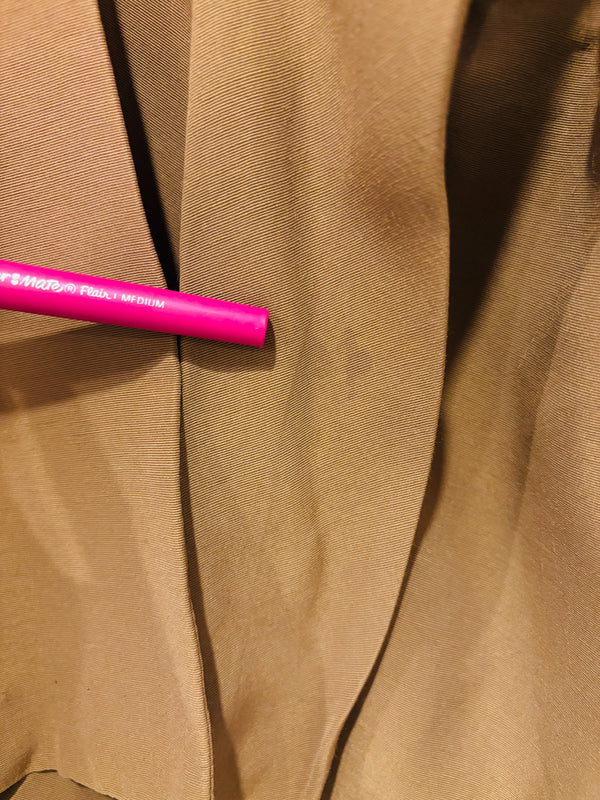 Veste vintage brune à nouer seconde main - Autres- La Penderie du Paradis