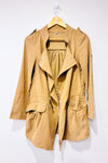 Veste cargo taupe style militaire seconde main - eswallow- La Penderie du Paradis
