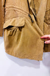 Veste cargo taupe style militaire seconde main - eswallow- La Penderie du Paradis