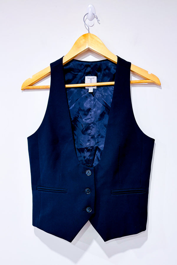 Veste marine sans manche* seconde main - Tristan- La Penderie du Paradis