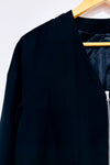 Veste style bomber noire à zip* seconde main - Zara- La Penderie du Paradis