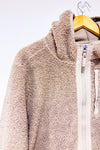 Veste en sherpa beige à capuchon seconde main - Black Mountain- La Penderie du Paradis
