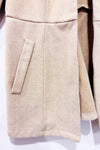 Veste ouverte beige épaisse à motifs chevrons seconde main - SHEIN- La Penderie du Paradis