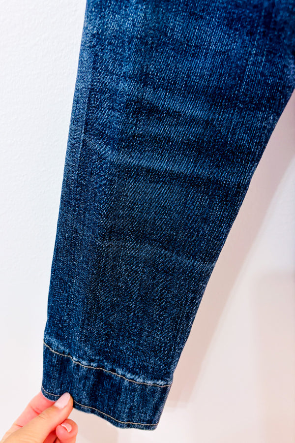 Veston en denim bleu délavé seconde main - Spice- La Penderie du Paradis