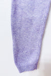 Cardigan lilas en coton avec ceinture seconde main - Tommy Hilfiger- La Penderie du Paradis