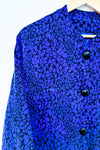 Veston vintage mauve et noir (l) -- La Penderie du Paradis ?