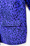 Veston vintage mauve et noir (l) -- La Penderie du Paradis ?