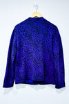 Veston vintage mauve et noir (l) -- La Penderie du Paradis ?