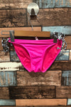 Bas de maillot de bain rose fluo (s) seconde main Ardene 