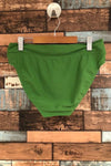 Bas de maillot de bain vert (l) seconde main Lolë 