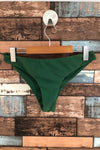 Bas de maillot de bain vert (s) seconde main Zaful 