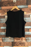 Camisole noire ''Equality'' (s) seconde main Rae Dunn 