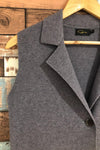 Cardigan gris sans manche (s) seconde main gca 