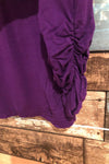 Chandail col roulé basic mauve (xs) seconde main Pentagone 