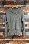 Chandail en tricot gris scintillant (m) seconde main Coco y Club 