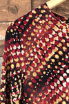 Chandail texturé multicolore (m) seconde main JM Collection 