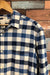 Chemise bleue à carreaux (l) - Homme seconde main H&M   