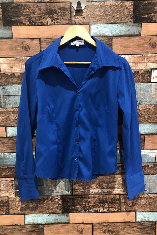 Chemise indigo (l) seconde main Beechers Brook 